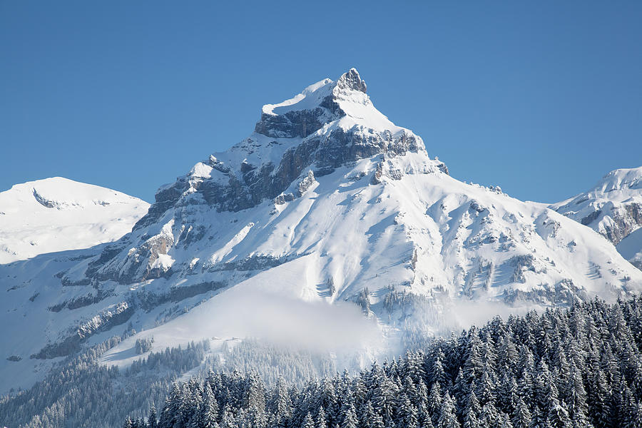 Mountain Landscape In Winter #2 Photograph by Geir Pettersen
