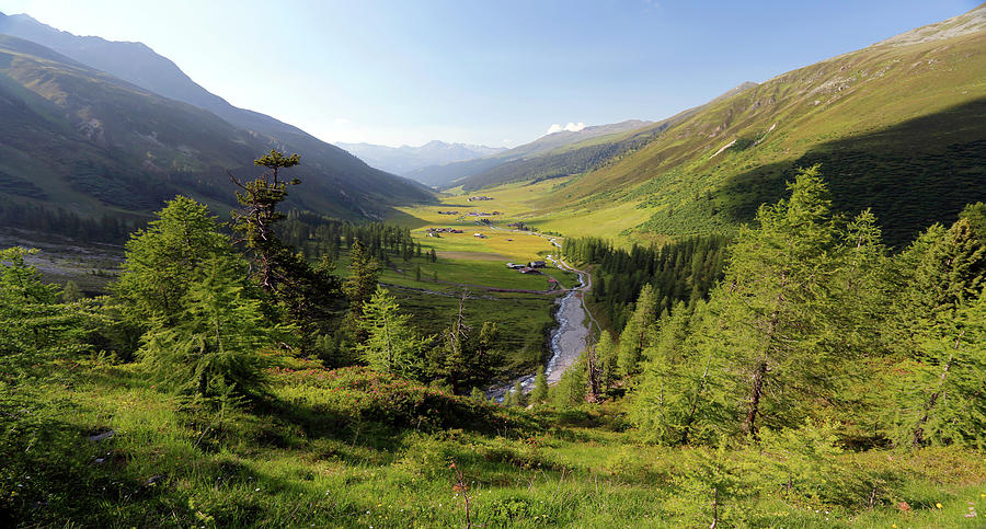 Mountain Valley Photograph by Michael Szoenyi - Fine Art America