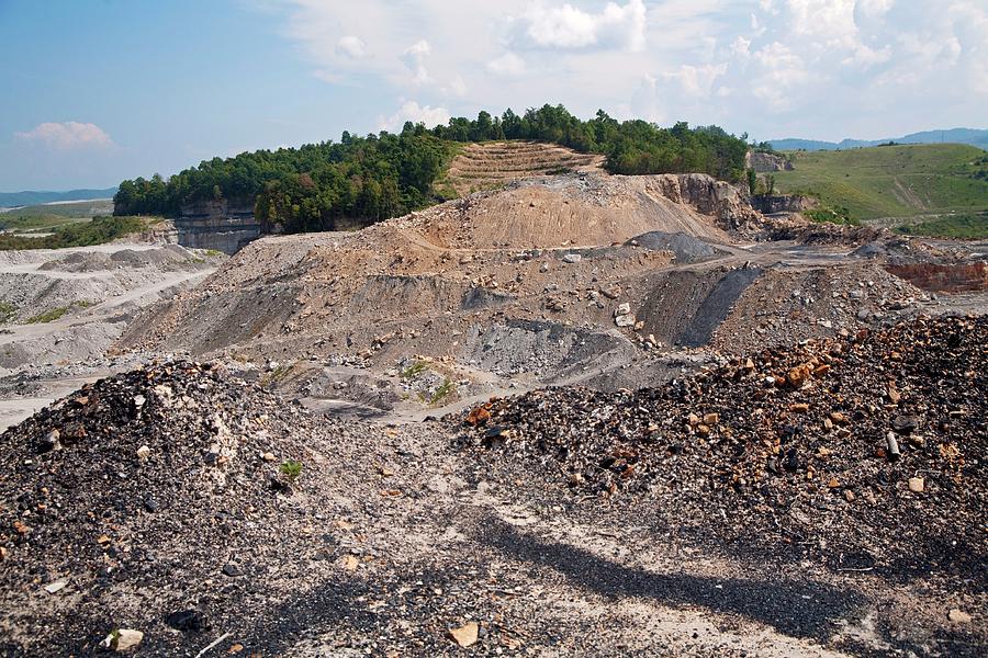 Mountaintop Removal Coal Mining Photograph by Jim West - Fine Art America