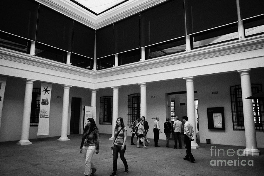 City Photograph - museo chileno de art precolombino pre columbian art museum Santiago Chile #2 by Joe Fox