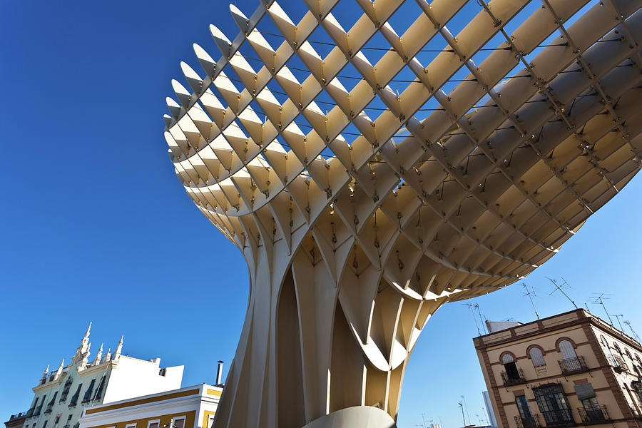 Mushroom Structure, Metropol Parasol #2 Photograph by Panoramic Images