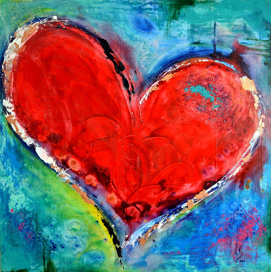 Heart Painting - Music of the Heart by Ivan Guaderrama