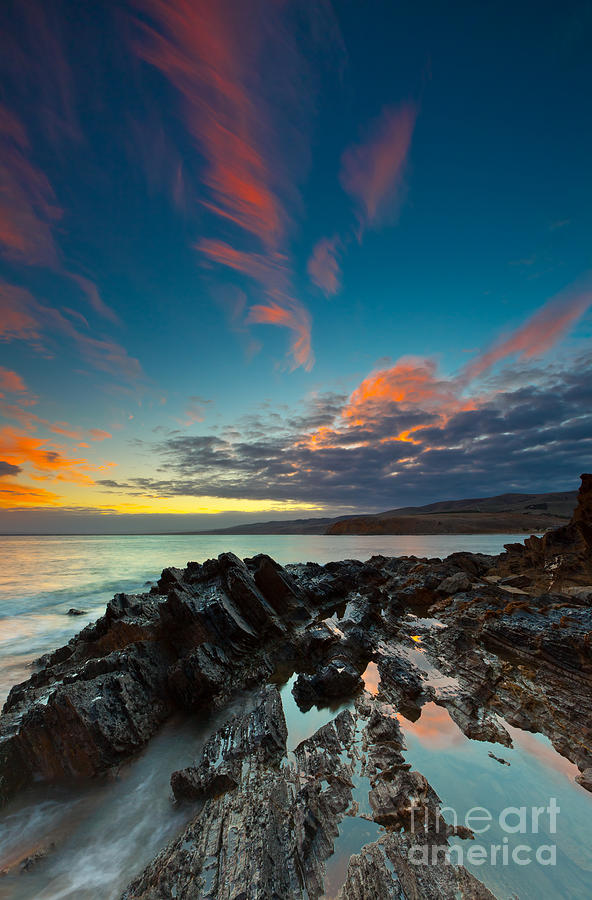 Myponga Beach Sunrise #2 Photograph by Bill  Robinson