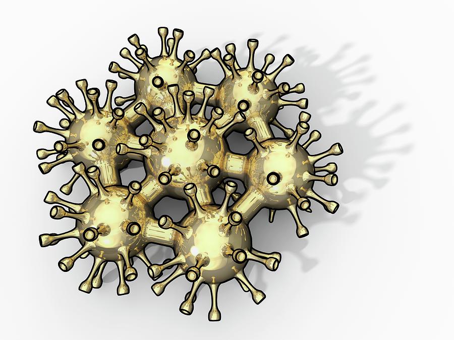 Artwork Photograph - Nanomodules 2 by Laguna Design Artwork Photograph - Nanomodules 2 by Laguna Design