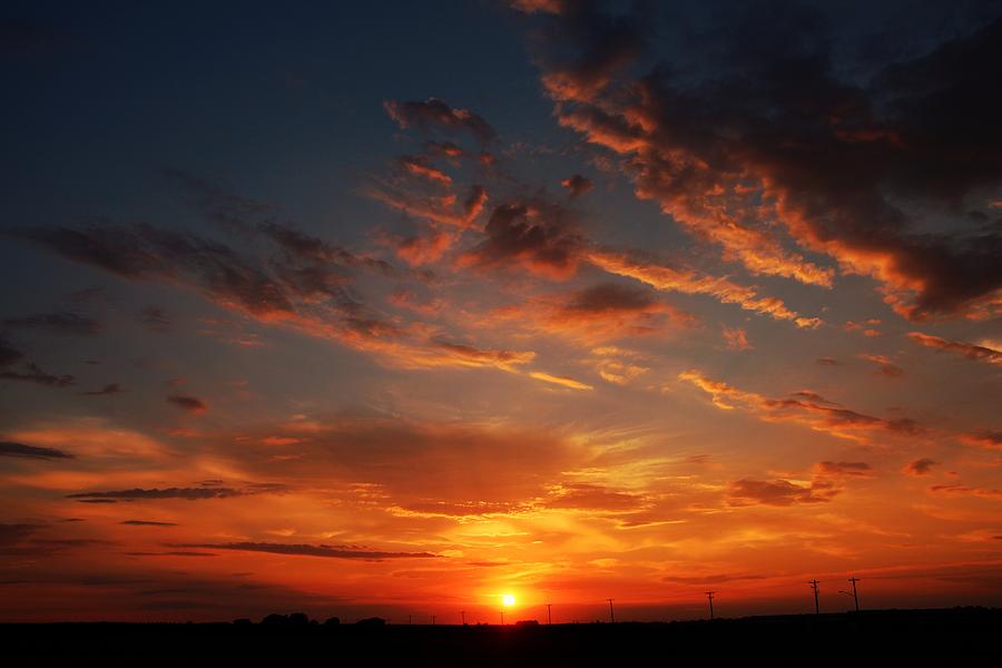Nebraska Sunset #3 Photograph by NebraskaSC