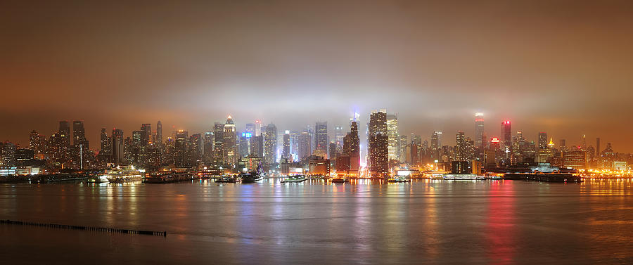 New York City Manhattan Midtown #2 Photograph by Songquan Deng