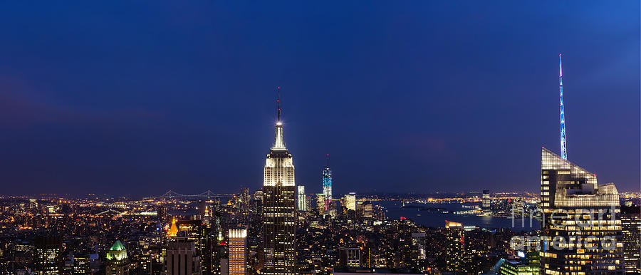 New York City Skyline #2 Photograph by Cathy Alba