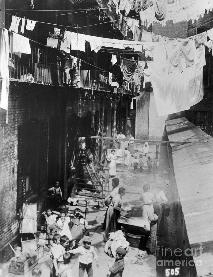 New York City Tenement #2 Photograph by Granger