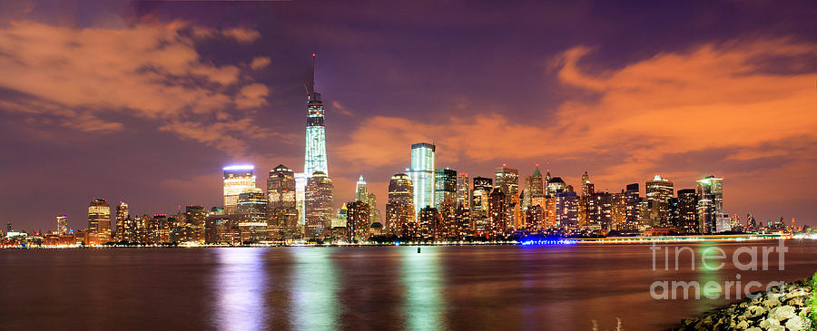 New York Skyline #2 Photograph by David Bishop