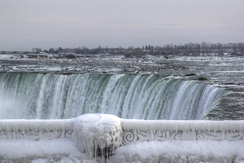 Winter Photograph - Niagara Falls in the winter #2 by Nick Mares