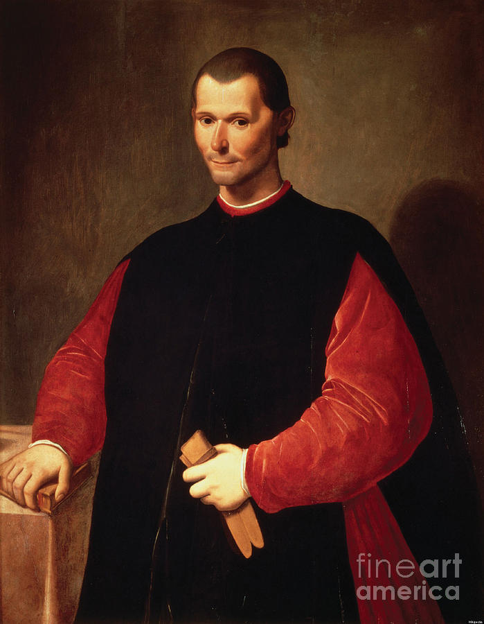 Politician Photograph - Niccolo Machiavelli, Italian Writer #2 by Photo Researchers