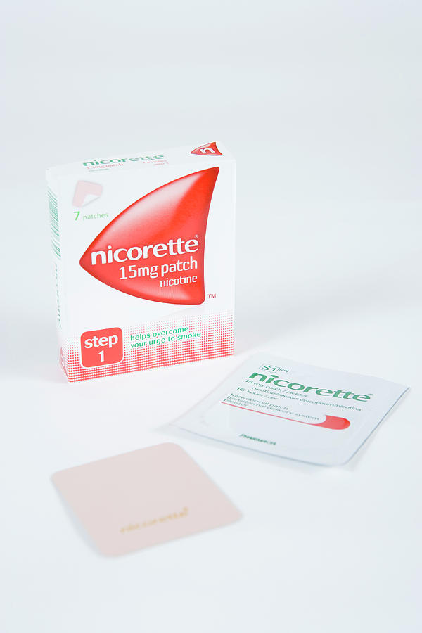 Nicorette Nicotine Patches #2 Photograph by Gustoimages/science Photo Library