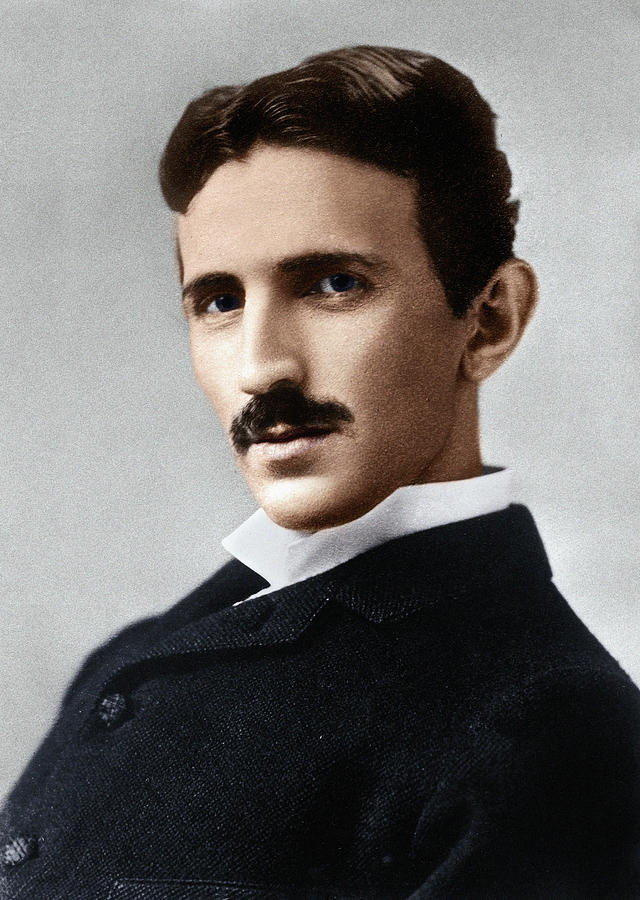 Nikola Tesla (1856-1943) #2 Photograph by Granger