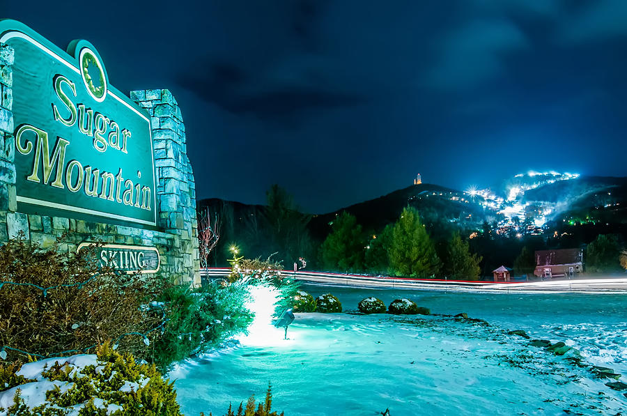 North Carolina Sugar Mountain Ski Resort Winter 2014 #2 Photograph by Alex Grichenko