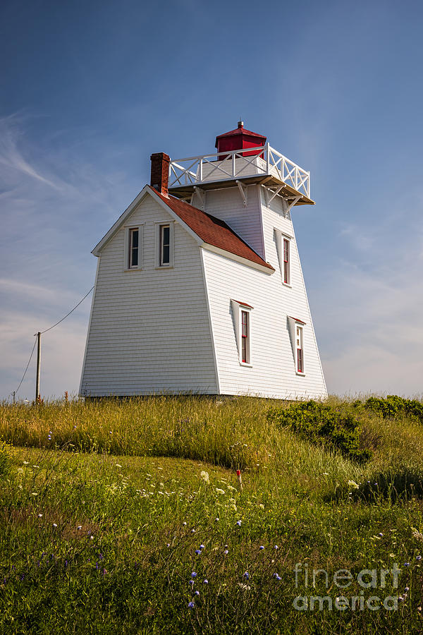North Rustico Lighthouse 1 Photograph by Elena Elisseeva