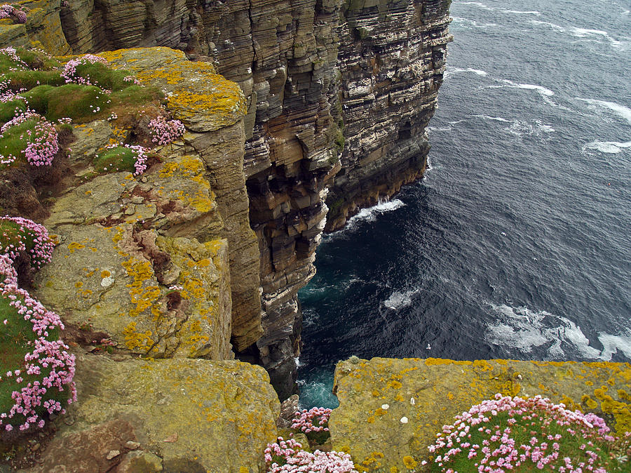 Cliffs Photograph - Noup Head by Steve Watson Cliffs Photograph - Noup Head by Steve Watson