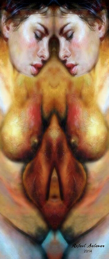 Nude Colorado Series Digital Art by Rafael Salazar