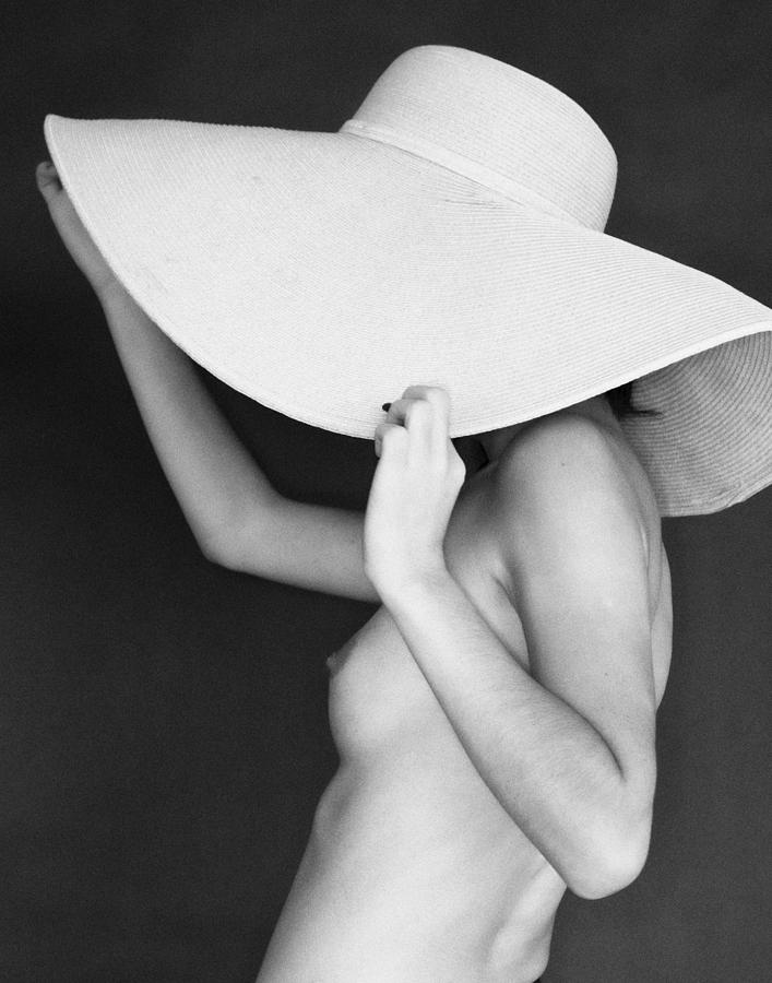 Nude with Hat #2 Photograph by Hugh Smith