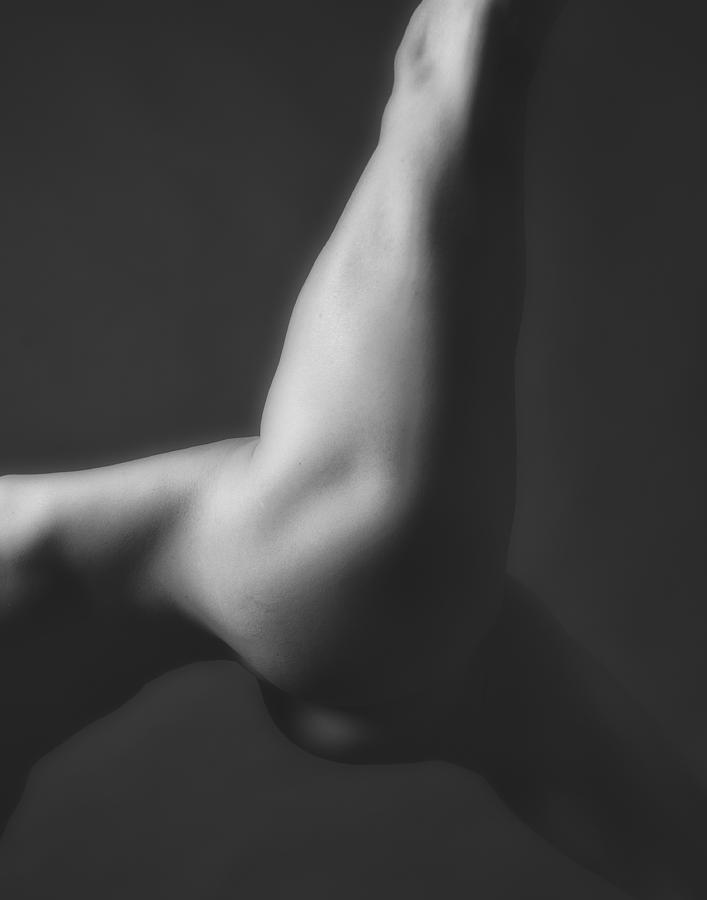 Nude yoga #2 Photograph by Hugh Smith