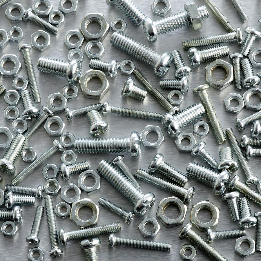 Nuts And Bolts #2 Photograph by Science Photo Library