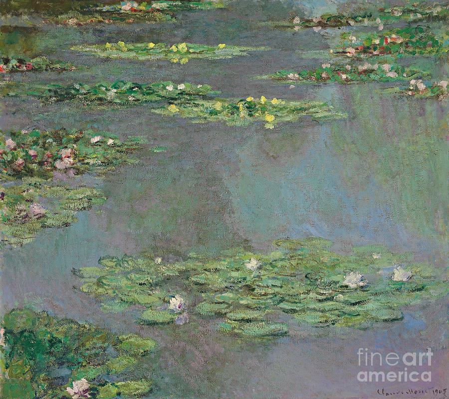 Claude Monet Painting - Nympheas by Claude Monet