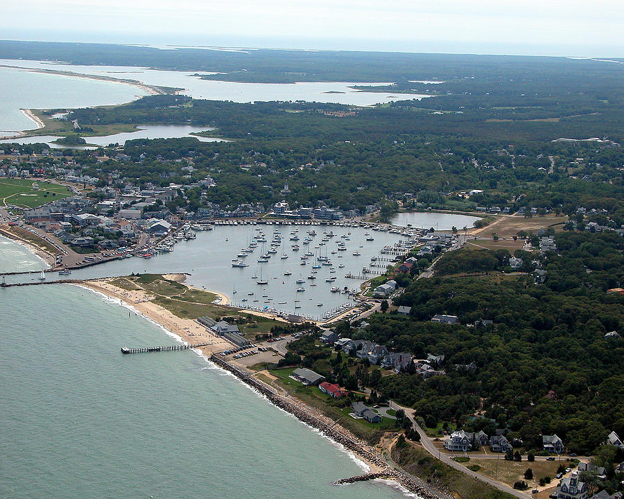 Oak Bluffs Harbor Photograph by Gay Sherman - Fine Art America