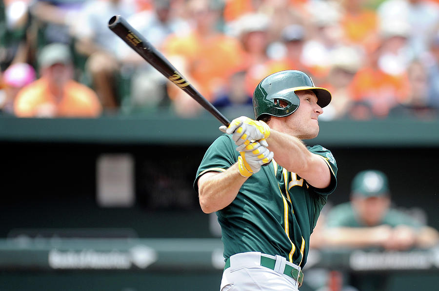 Oakland Athletics V Baltimore Orioles Photograph by Greg Fiume Oakland Athletics V Baltimore Orioles Photograph by Greg Fiume