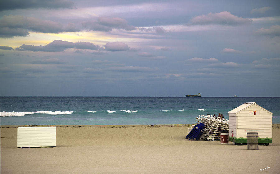 Beach Photograph - Ocean View 1 - Miami Beach, Florida by Madeline Ellis