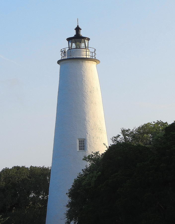 Lighthouse Photograph - Ocracoke Lighthouse by Cathy Lindsey