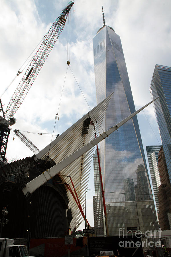 Oculus WTC Construction #2 Photograph by Steven Spak