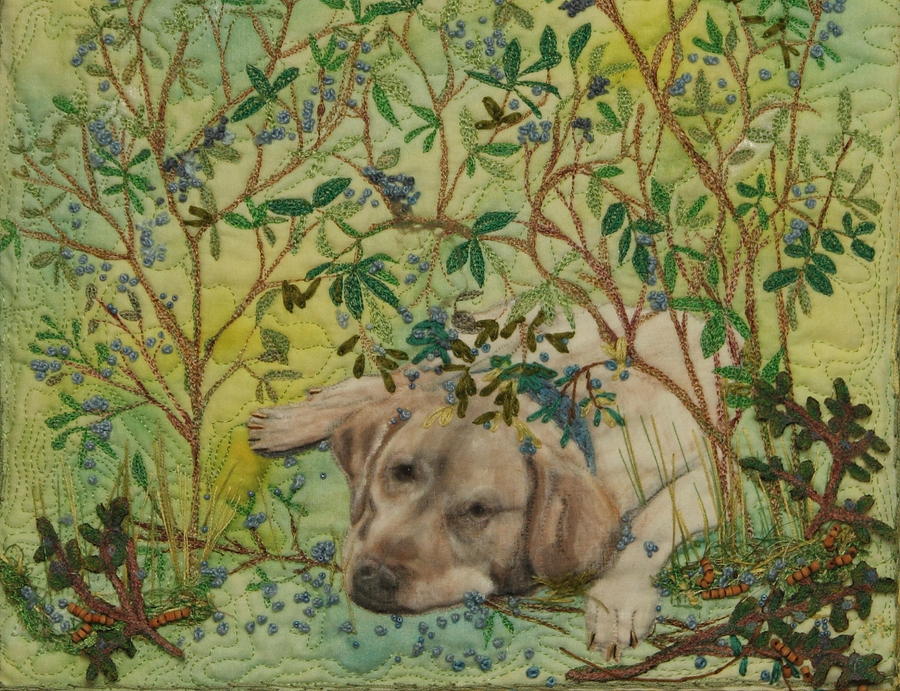 Dog Mixed Media - Odis - 1a by Pam Reed