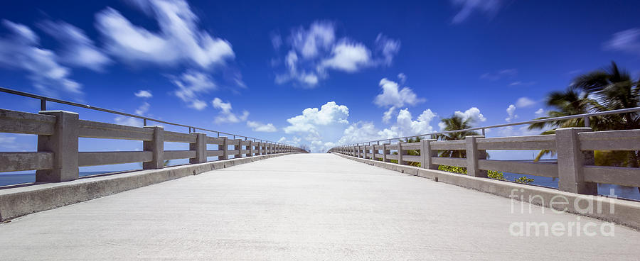 Old Bahia Honda Bridge Florida Keys #2 Photograph by Hans- Juergen Leschmann