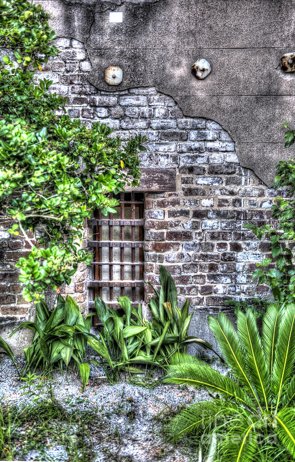 Love Photograph - Old City Jail Window by Dale Powell