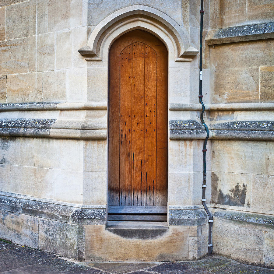 Architecture Photograph - Old door #2 by Tom Gowanlock