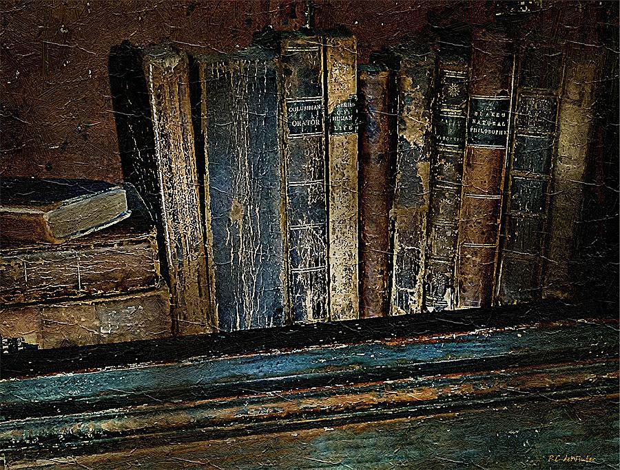 Book Painting - Old Friends by RC DeWinter
