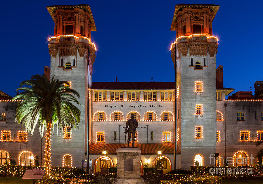 Old Hotel Alcazar now Lightner Museum St. Augustine Florida #4 Photograph by Dawna Moore Photography