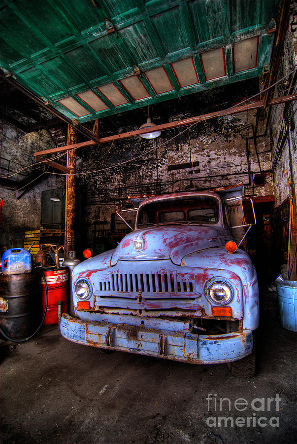 Truck Photograph - Old Pickup Truck HDR #2 by Amy Cicconi