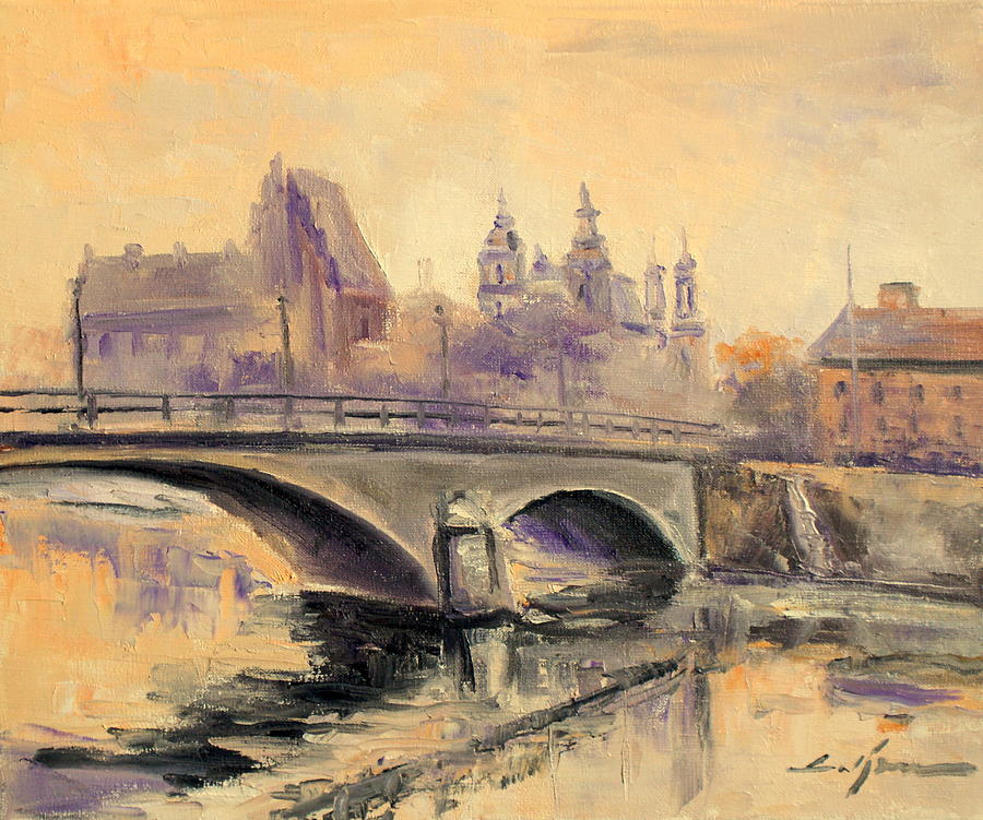 Old Poznan #2 Painting by Luke Karcz