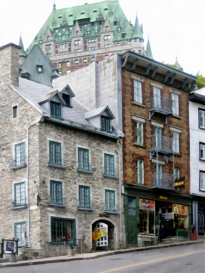 Old Quebec City  #1 Photograph by Ann Powell