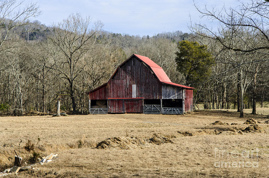 Old Red Barn #2 Photograph by Paul Mashburn