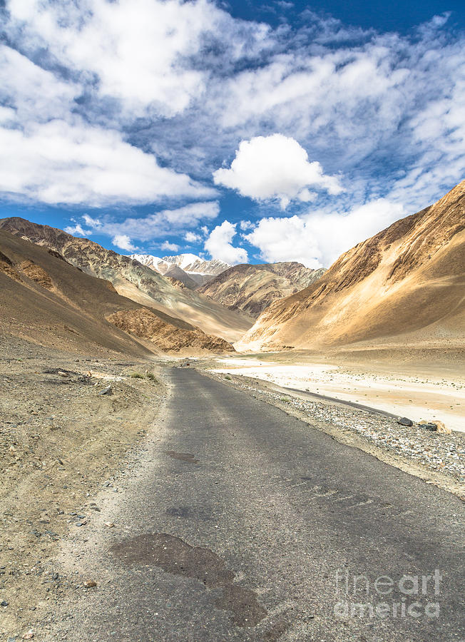 On the road in Ladakh #2 Photograph by Didier Marti