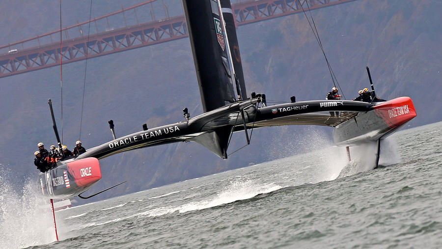 Oracle Team USA #4 Photograph by Steven Lapkin