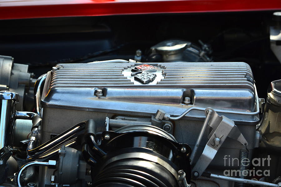 Orig F. Injected 63 Corvette Stingray Photograph by Dean Ferreira