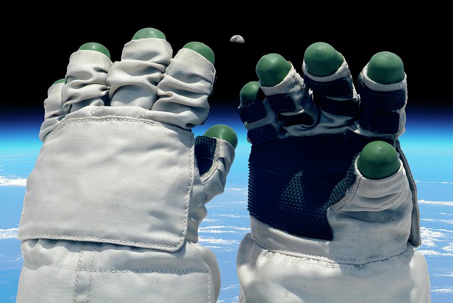 Orlan Spacesuit Gloves #2 Photograph by Detlev Van Ravenswaay