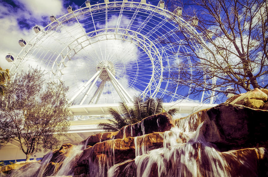 The Orlando Eye Ferris Wheel Photograph by Nate Heldman