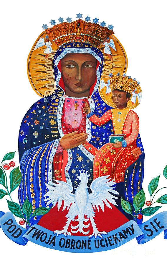 Easter Photograph - Our Lady of Czestochowa #1 by Barbara McMahon