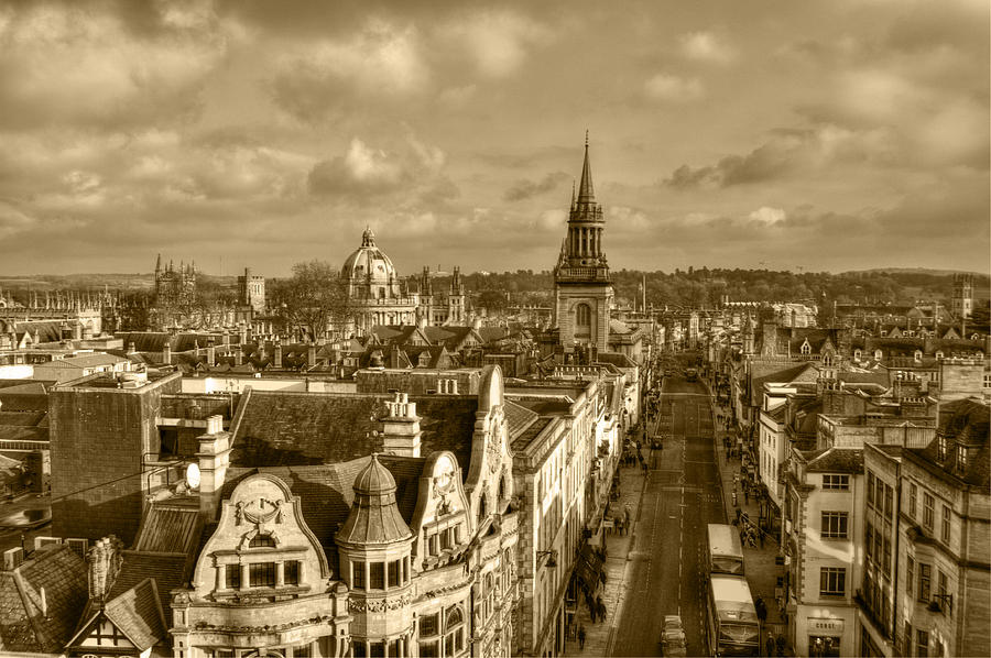 Oxford High Street #2 Photograph by Chris Day