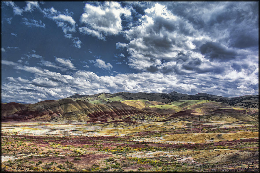 Painted Hills #2 Photograph by Erika Fawcett