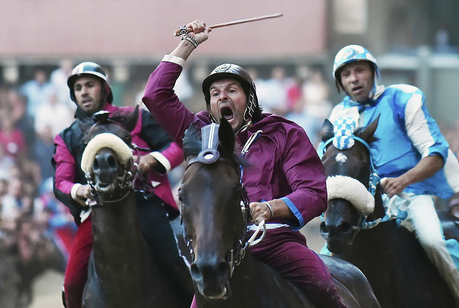 Palio Di Siena Horse Race #2 Photograph by Ronald C. Modra/sports Imagery