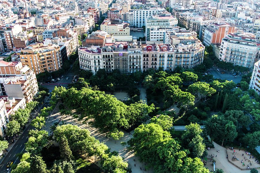 Panoramic View Of Barcelona #2 Photograph by Carlos Sanchez Pereyra